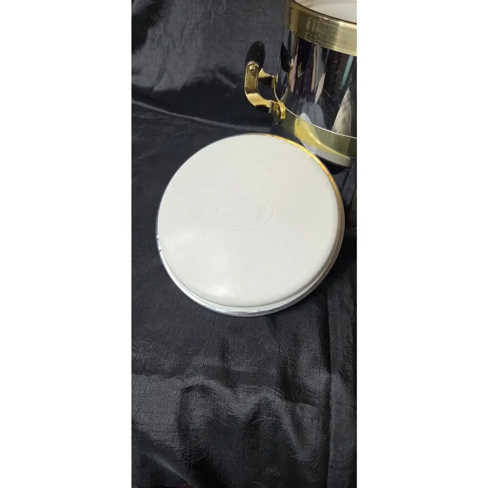 Kraftware Chrome Brass Ice Bucket